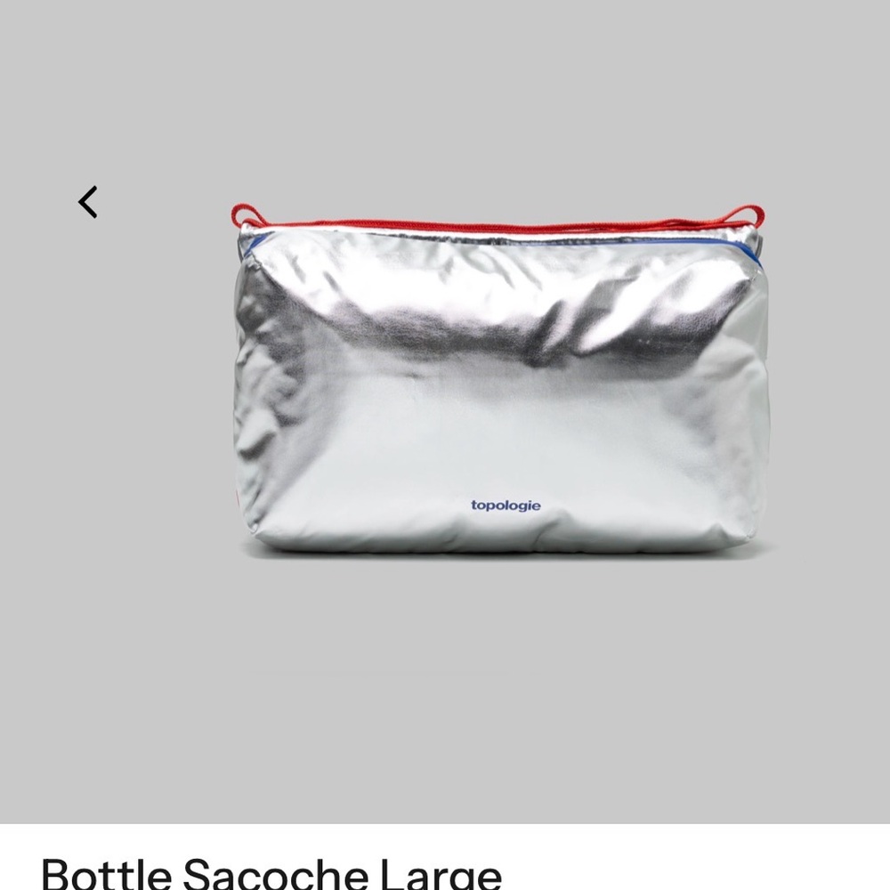 Topologie NEW Silver Bottle Sacoche bag